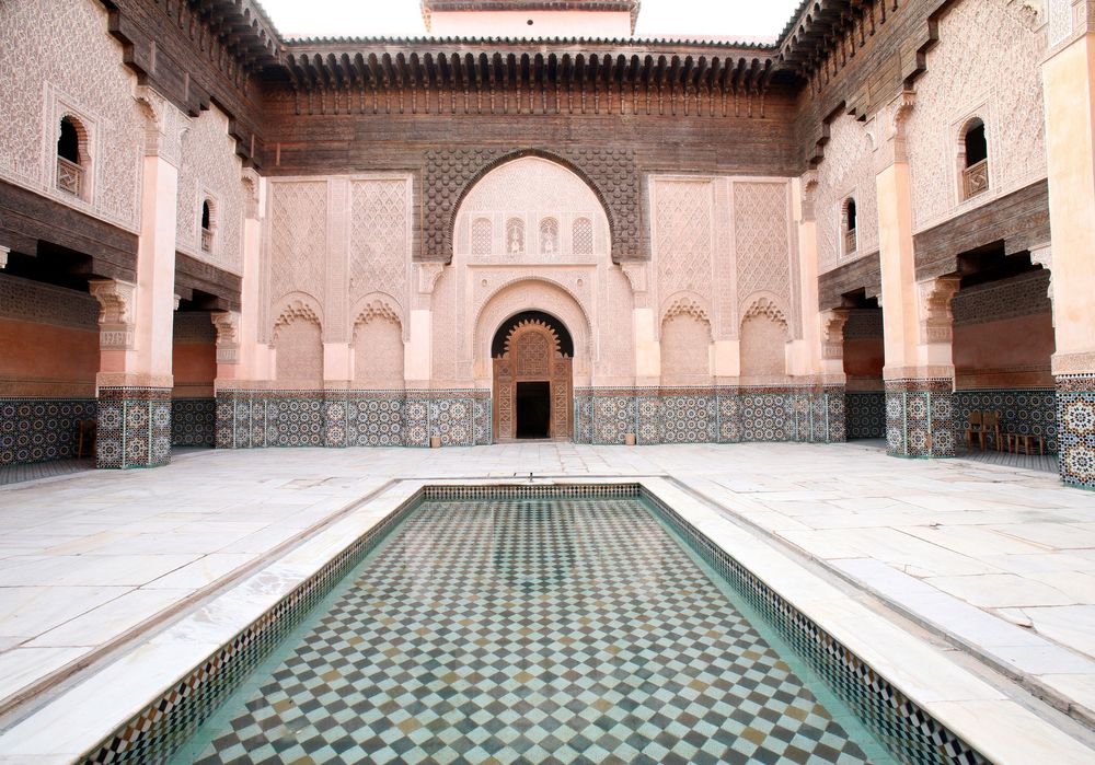 Ben Youssef Medersa, Houses of Prayer, Marrakech, Morocco
