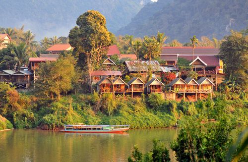 Wonderful landscape of Nong Khiaw in Laos ©  taboga/Shutterstock