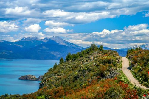 road-carretera-austral-lake-general-carrera-patagonia-chile-shutterstock_662116729